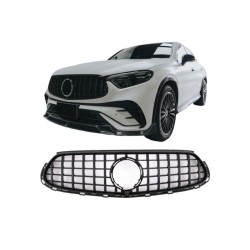Εμπρόσθια μάσκα AMG PANAMERICANA GT look για Mercedes-Benz GLC-Class (C254/ X254) AMG- Line 2022+ Μαύρο